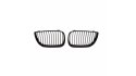 Grill BMW 1 E81 E82 E87 E88 pojedyncze żeberka Matt Black