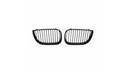 Grill BMW 1 E81 E82 E87 E88 pojedyncze żeberka Matt Black