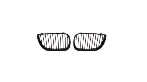 Grill BMW 1 E81 E82 E87 E88 pojedyncze żeberka Matt Black