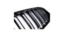 Grill BMW 1 F20 F21 Facelift podwójne żeberka Gloss Black