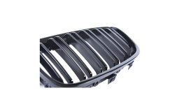 Grill BMW 1 F20 F21 podwójne żeberka Gloss Black
