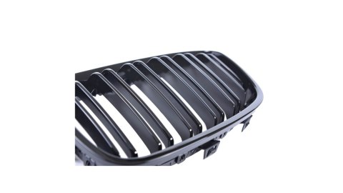 Grill BMW 1 F20 F21 podwójne żeberka Gloss Black