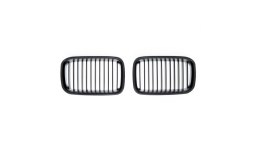 Grill BMW 3 E36 Compact pojedyncze żeberka Matt Black