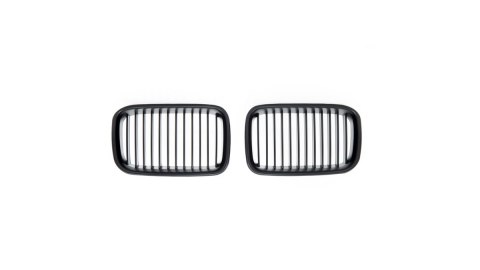Grill BMW 3 E36 Compact pojedyncze żeberka Matt Black
