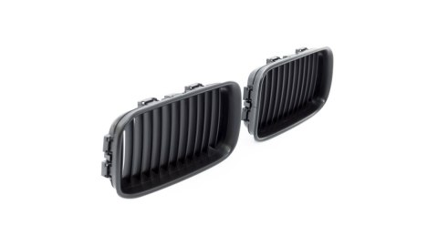 Grill BMW 3 E36 Compact pojedyncze żeberka Matt Black