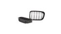 Grill BMW 3 E46 Compact podwójne żeberka Gloss Black