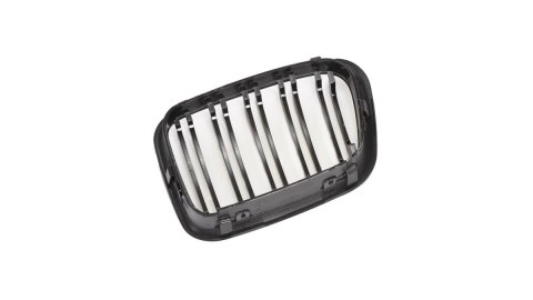 Grill BMW 3 E46 Compact podwójne żeberka Gloss Black