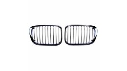 Grill BMW 3 E46 Compact pojedyncze żeberka Gloss Black