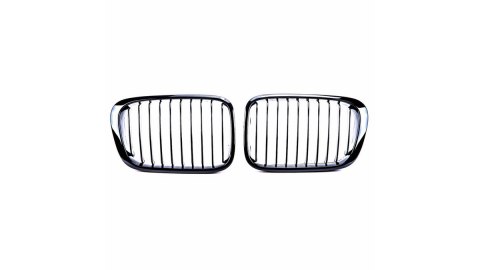 Grill BMW 3 E46 Compact pojedyncze żeberka Gloss Black