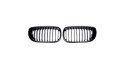 Grill BMW 3 E46 Facelift pojedyncze żeberka Matt Black
