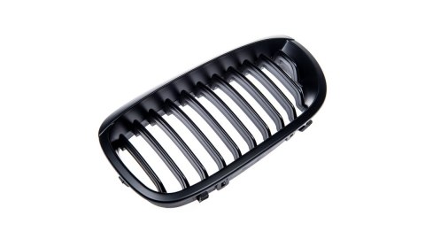 Grill BMW 3 E46 Facelift pojedyncze żeberka Matt Black