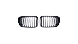Grill BMW 3 E46 pojedyncze żeberka Matt Black