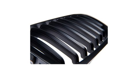 Grill BMW 3 E46 pojedyncze żeberka Matt Black