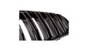 Grill BMW 3 E90 E91 Facelift podwójne żeberka Matt Black
