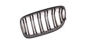 Grill BMW 3 E90 E91 Facelift podwójne żeberka Matt Black