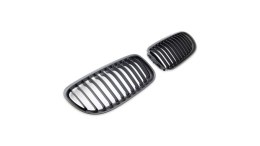 Grill BMW 3 E90 E91 Facelift pojedyncze żeberka Matt Black