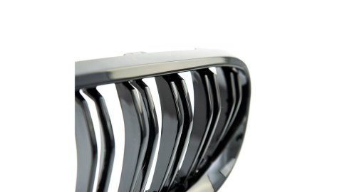 Grill BMW 3 E92 E93 Facelift podwójne żeberka Gloss Black