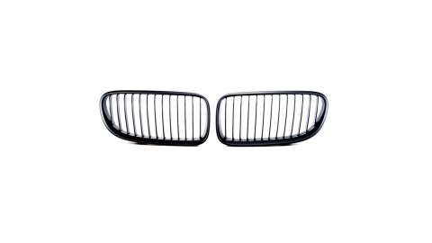 Grill BMW 3 E92 E93 Facelift pojedyncze żeberka Matt Black