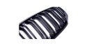 Grill BMW 3 E92 E93 podwójne żeberka Gloss Black