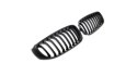 Grill BMW 3 F34 pojedyncze żeberka Matt Black
