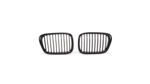 Grill BMW 5 E39 pojedyncze żeberka Matt Black