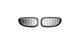 Grill BMW 5 E60 E61 pojedyncze żeberka Gloss Black