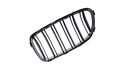 Grill BMW 5 F10 F11 podwójne żeberka Matt Black