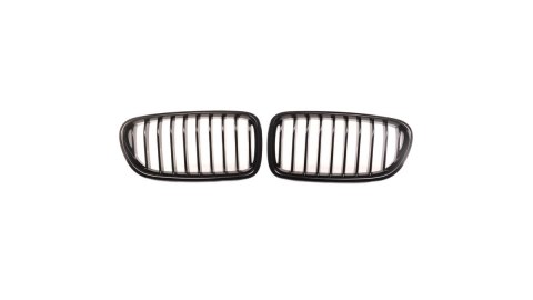 Grill BMW 5 F10 F11 pojedyncze żeberka Gloss Black