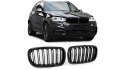 Grill BMW X5 F15 F85 X6 F16 F86 podwójne żeberka Gloss Black