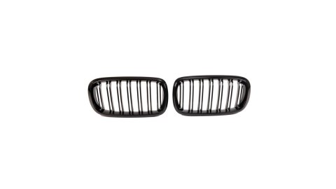 Grill BMW X5 F15 F85 X6 F16 F86 podwójne żeberka Gloss Black