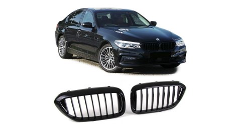 Grill BMW 5 G30 F90 G31 pojedyncze żeberka Gloss Black