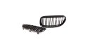 Grill BMW 6 E63 E64 podwójne żeberka Gloss Black