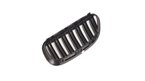 Grill BMW 6 E63 E64 podwójne żeberka Gloss Black