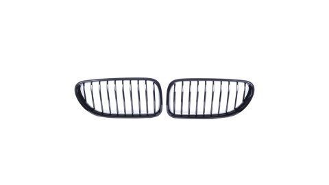 Grill BMW 6 F13 F12 F06 pojedyncze żeberka Gloss Black