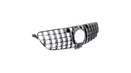 Grill Mercedes-Benz GLE W166 C292 Facelift GT Chrome & Black