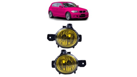 Halogeny BMW 1 E81 E82 E87 E88 X1 E84 X3 E83 X5 E70 Yellow