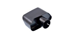 Końcówki tłumika Black BMW 5 F10 F11 2009-2016