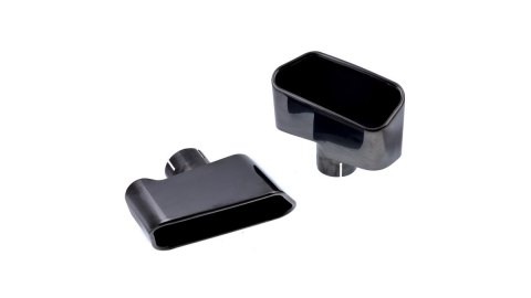 Końcówki tłumika Black BMW 5 F10 F11 2009-2016