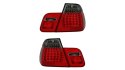 Lampy BMW 3 E46 Facelift Tył LED Red-Smoke