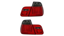 Lampy BMW 3 E46 Facelift Tył LED Red-Smoke