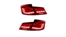 Lampy BMW 5 F10 Tył Dynamic LED Red