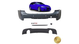 Zderzak BMW 3 E91 Facelift Tył z dyfuzorem