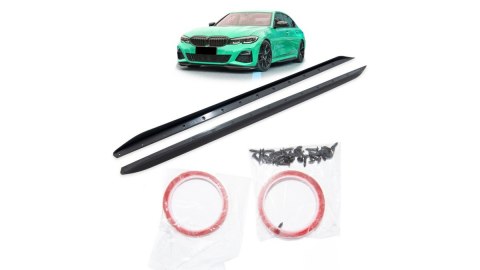 Dokładka BMW 3 G20 G21 Progi Matt Black