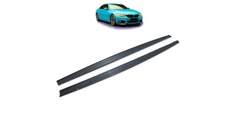 Dokładka BMW 4 F32 F33 F36 Progi Matt Black