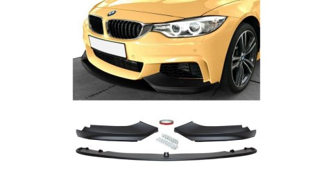 Dokładka BMW 4 F32 F33 F36 Zderzak Przód Matt Black