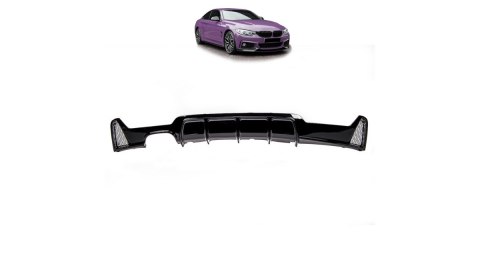 Dyfuzor BMW 4 F32 F33 F36 Tył Gloss Black