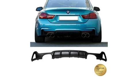 Dyfuzor BMW 4 F32 F33 F36 Tył Matt Black