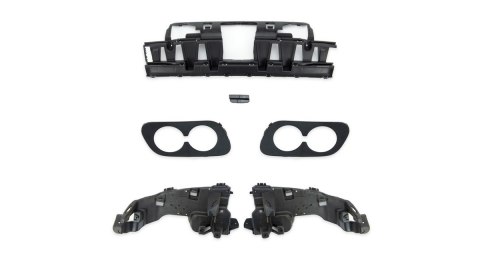 Dyfuzor Mercedes-Benz C W205 S205 Tył Black