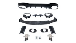 Dyfuzor Mercedes-Benz CLA C118 X118 Tył z końcówkami black