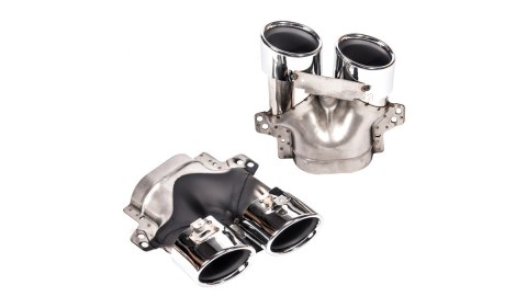 Dyfuzor Mercedes-Benz E C238 A238 Tył z końcówkami chrom